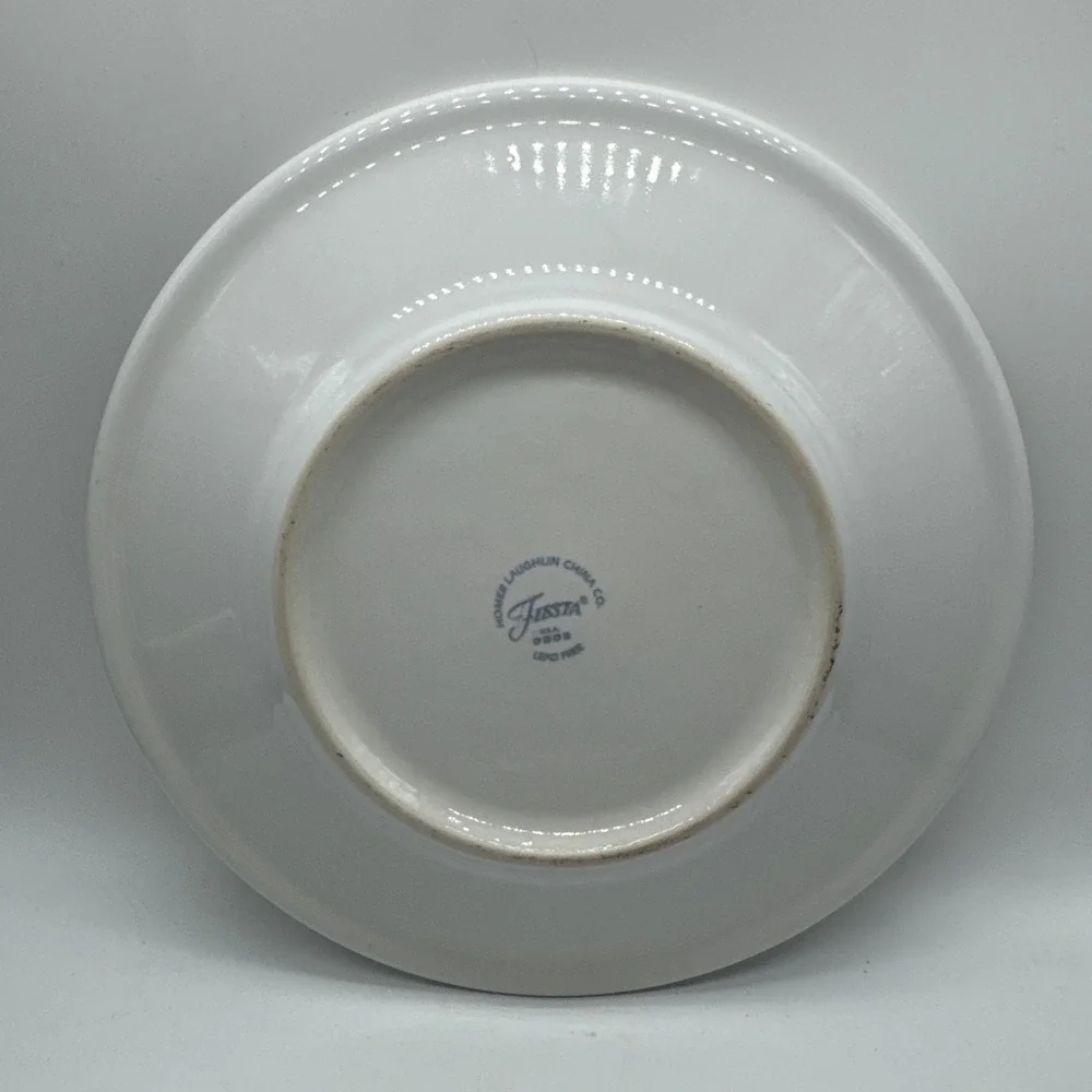 Fiestaware St Patricks Lunch Plate Fiesta White 9 inch Luncheon NEW #3